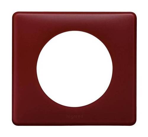 Рамка 1 пост Legrand CELIANE, перкаль бордо