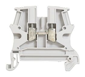 Проходная клемма с винтовым зажимом Viking 3 6 мм², серый, 037162