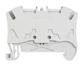 Клемма пружинная проходная Viking 3 6 мм², серый, 037262