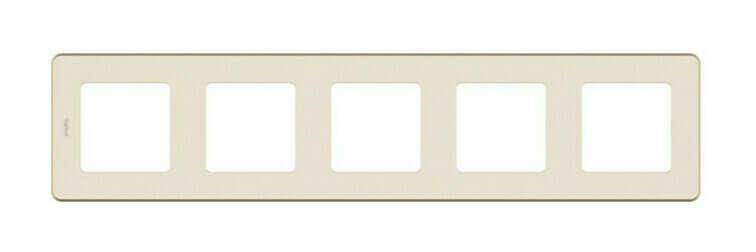 Рамка 5 постов INSPIRIA, слоновая кость, 673971