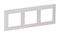 Рамка 3 поста Legrand VALENA LIFE, белый